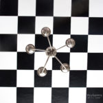 Checkered Ceiling In Kitchen {Tutorial}
